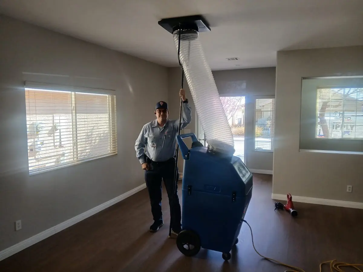Professional Dryer Vent Cleaning work inside a Waipio Acres home